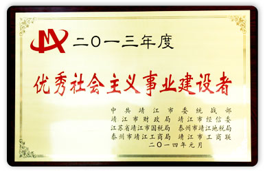 優(yōu)秀社會(huì)主義事業(yè)建設(shè)者